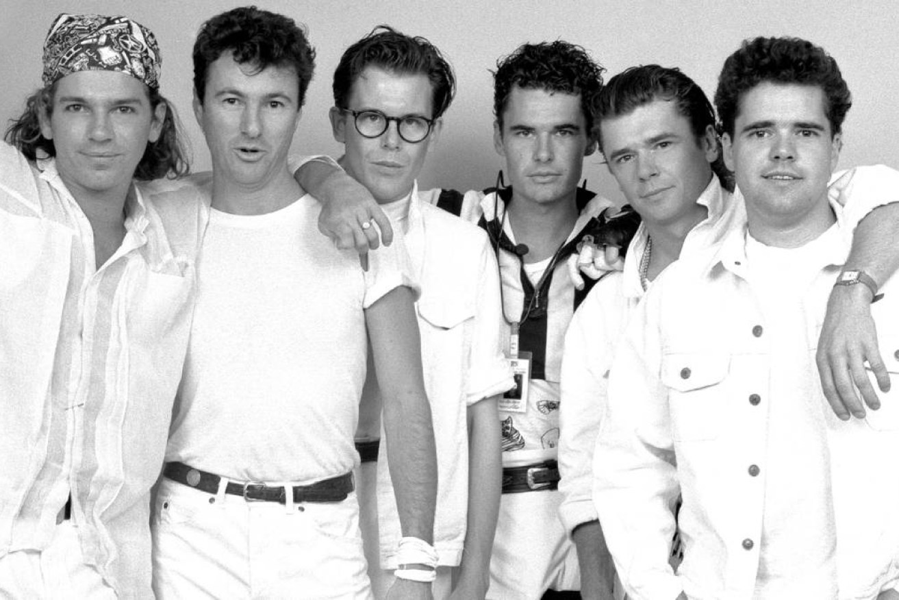 Blast from the past: 1980s INXS hit Never Tear Us Apart has been voted Australia's favourite song. 