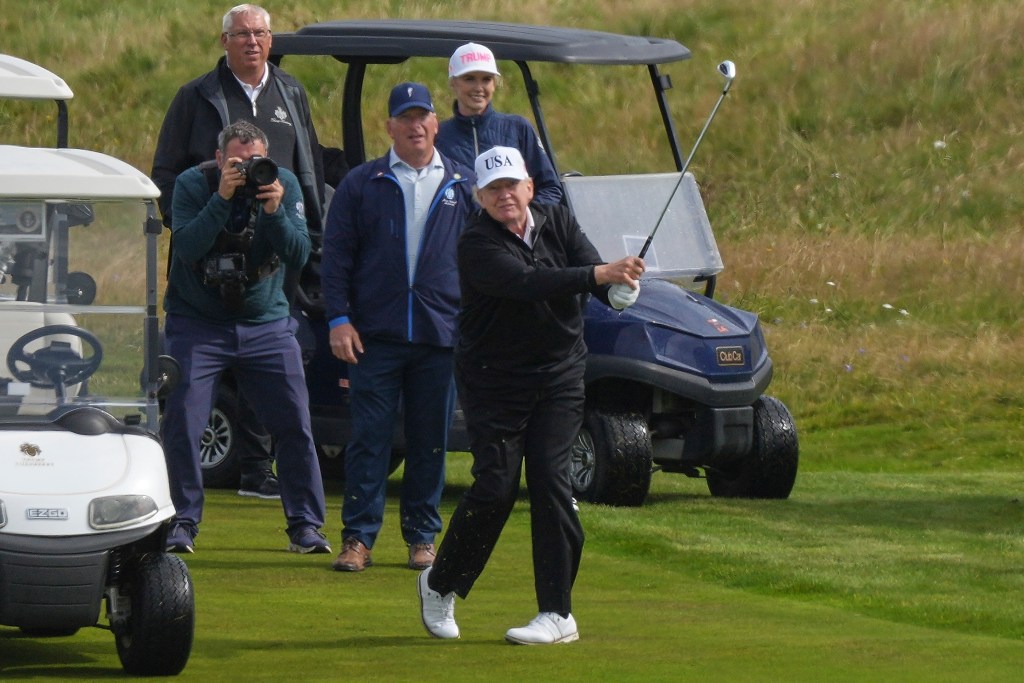 Trump Turnberry golf Scotland
