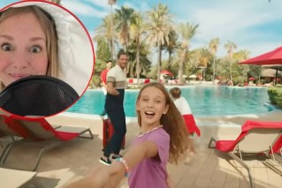 Budget airline ad turns soap star into global hit