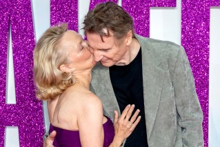 'An item?' Anderson, Neeson send rumours wild