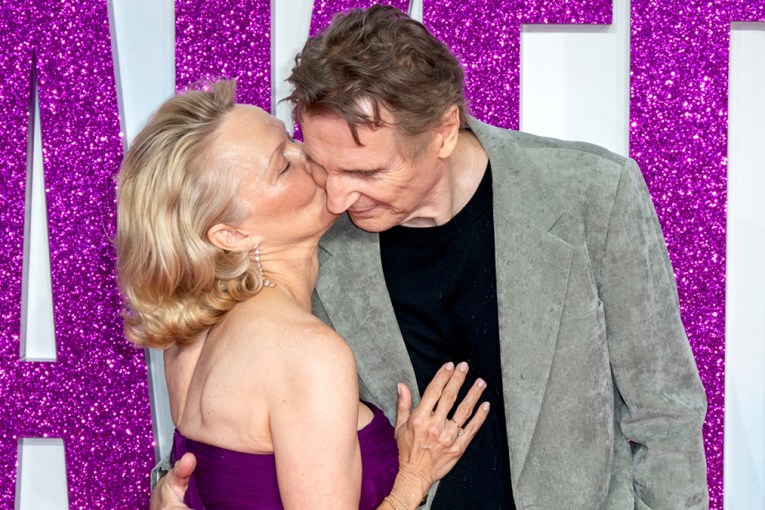 'An item?' Anderson, Neeson send rumours wild