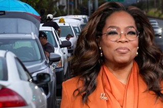 Oprah Winfrey at centre of tsunami storm