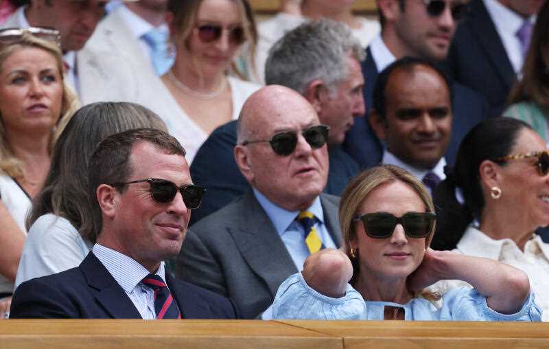 Peter Phillips and Harriet Sperling