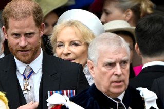 Harry denies giving Andrew a 'bloody nose'