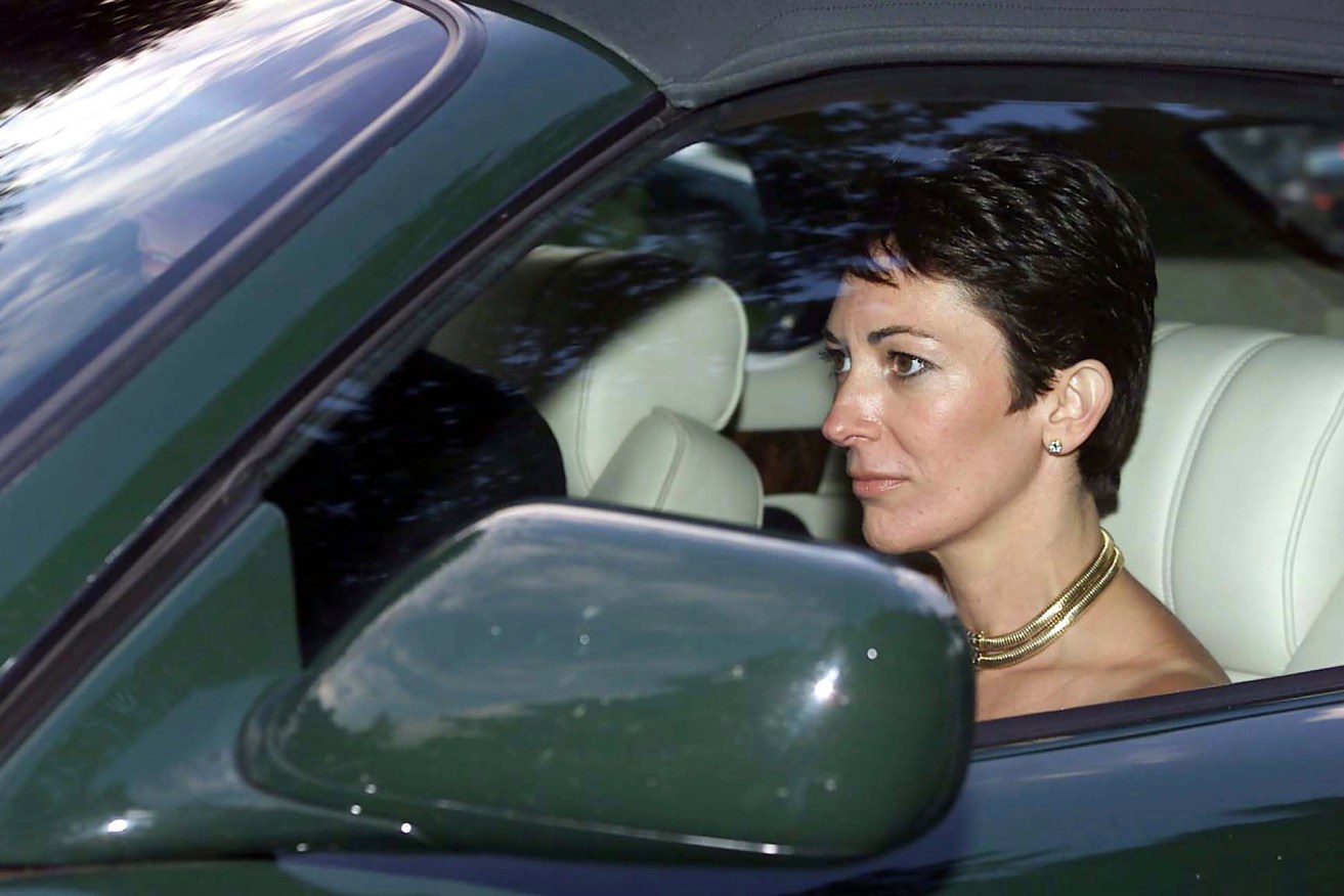 The British socialite is serving a 20-year federal prison sentence for sex trafficking.