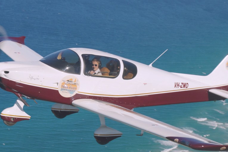 15yo pilot about to fly into the history books