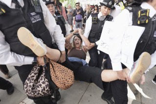 Police arrest hundreds of Gaza protestors in London