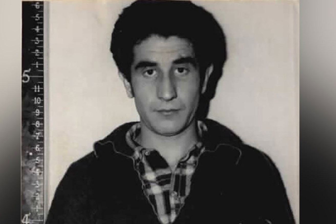 Police have released this 1974 mugshot of George Karakis.<i> Photo: Victoria Police</i>