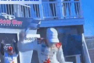 Teen NASCAR driver upbeat after nasty fall