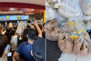 Burgers dumped in Macca's promo fail