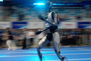 World Humanoid Robot Games open in Bejing