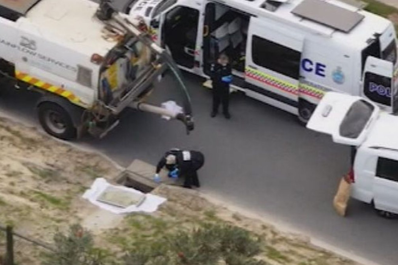 The newborn's body was found in a stormwater drain in Perth's northern suburbs on Monday.