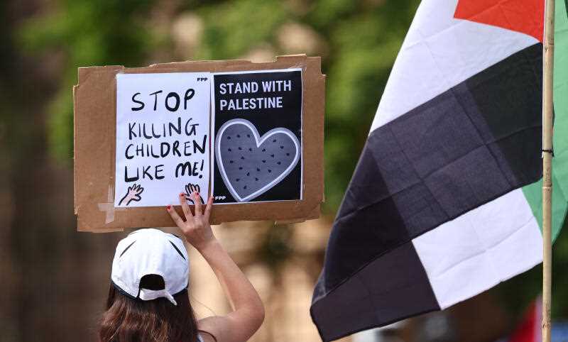 Palestine protest march 