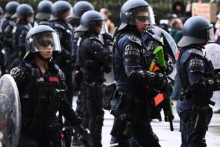 Violent clashes, arrests at anti-immigration rallies