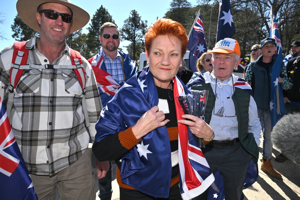 Pauline Hanson anti-immigration Canberra
