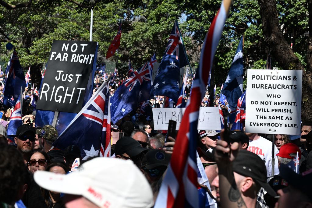 anti-immigration rally Sydney