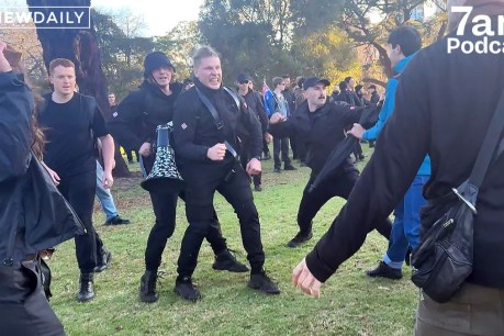 How a mainstream march gave cover to neo-Nazis