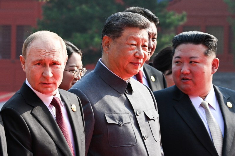 Putin Xi Kim