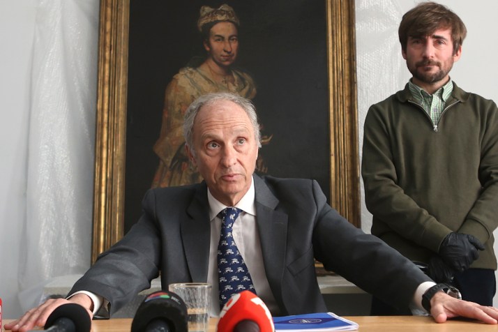 Painting looted by Nazis rediscovered in Argentina