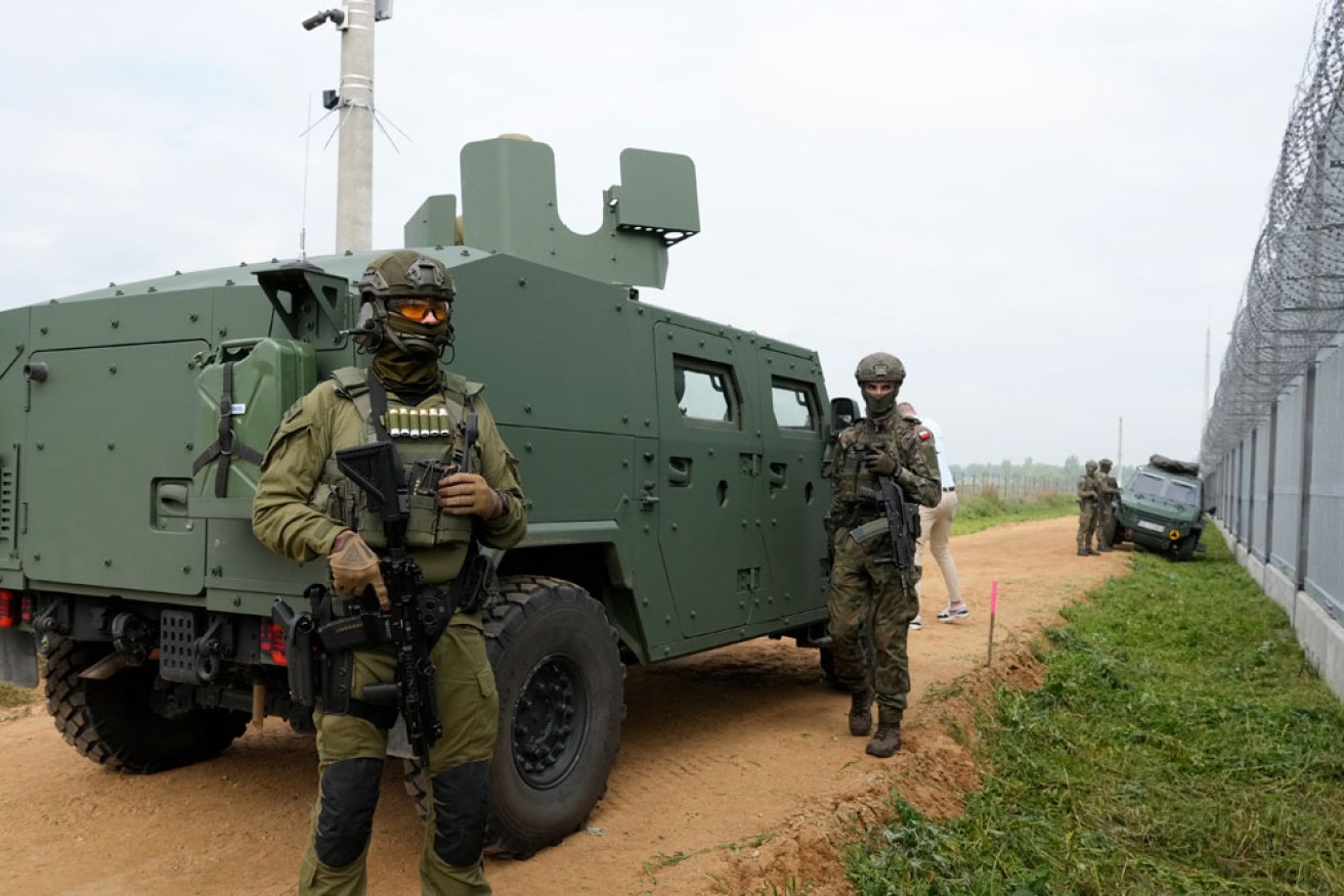 Polish airspace has been repeatedly violated by 'drone-type objects'. <i>Photo: AP</i>