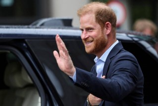 Prince Harry meets the King for private tea