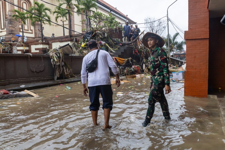 Worried Aussies stranded as toll rises in Bali floods