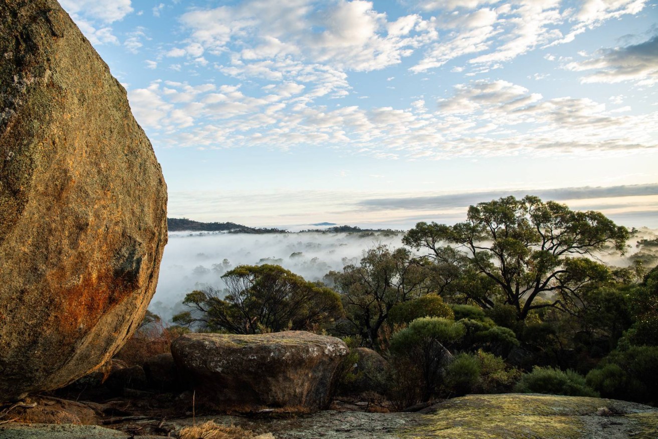 Wander through caves and boulders shaped over millennia at Kooyoora
