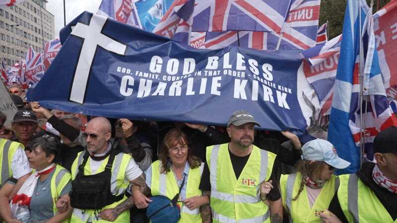 London protest