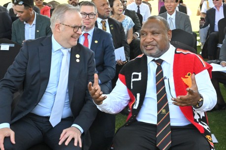 PM seeks snappy signing of 'crocodile' PNG pact