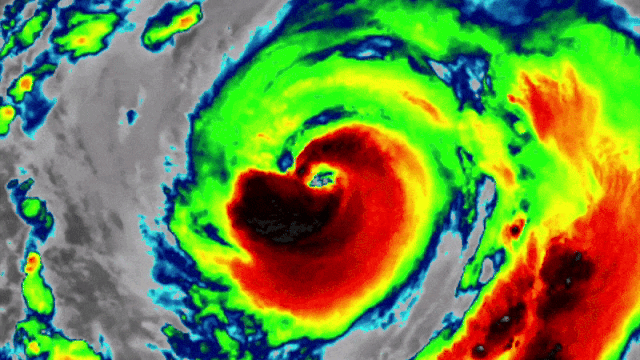 A time lapse of Ragasa as it heads towards South-East Asian nations.