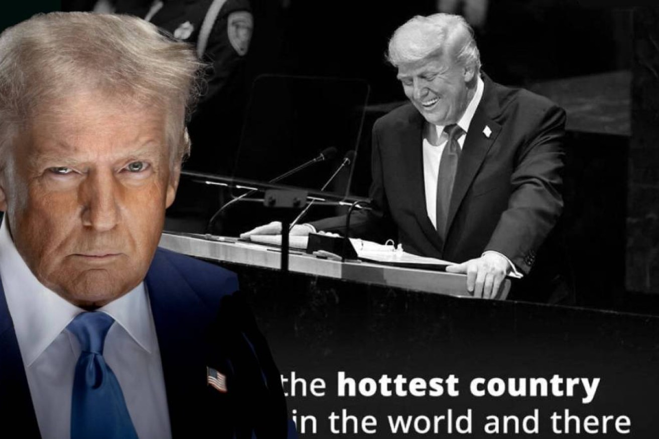 Given his behaviour, it could very well be that the President of the United States is 'going nuts'.
