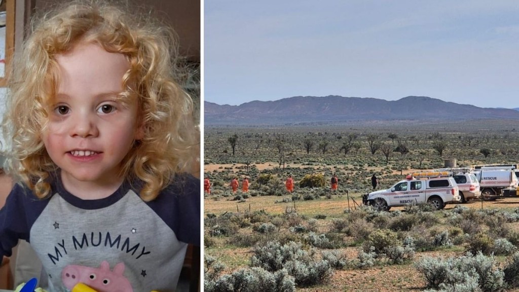 Search for little Gus scaled back at remote SA property