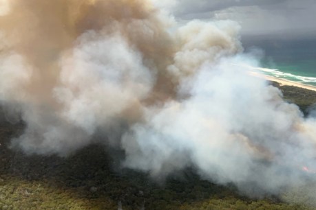 Holidaymaker’s campfire blamed for island blaze