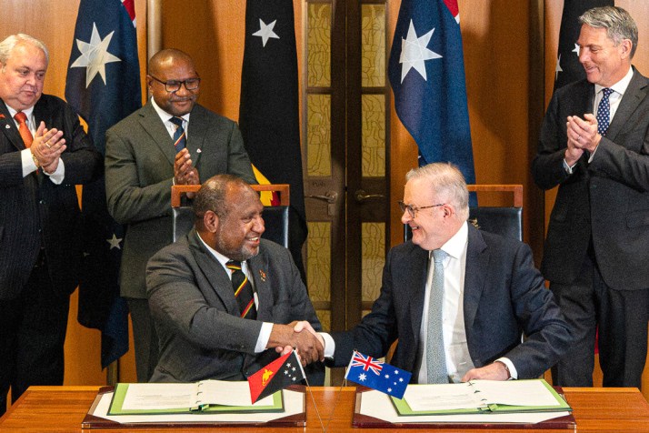 PNG 'pukpuk' defence pact finally gets over the line