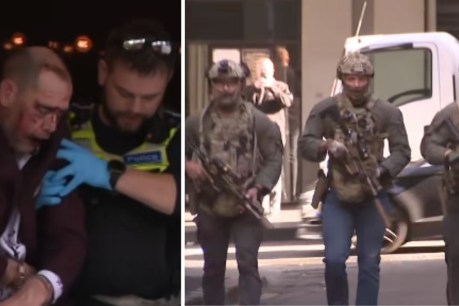 Accused carjacker 'pointed gun in hotel'