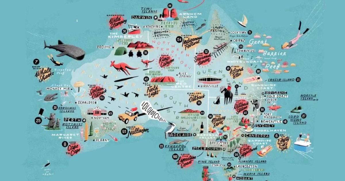 State Something Something nice about each state and territory