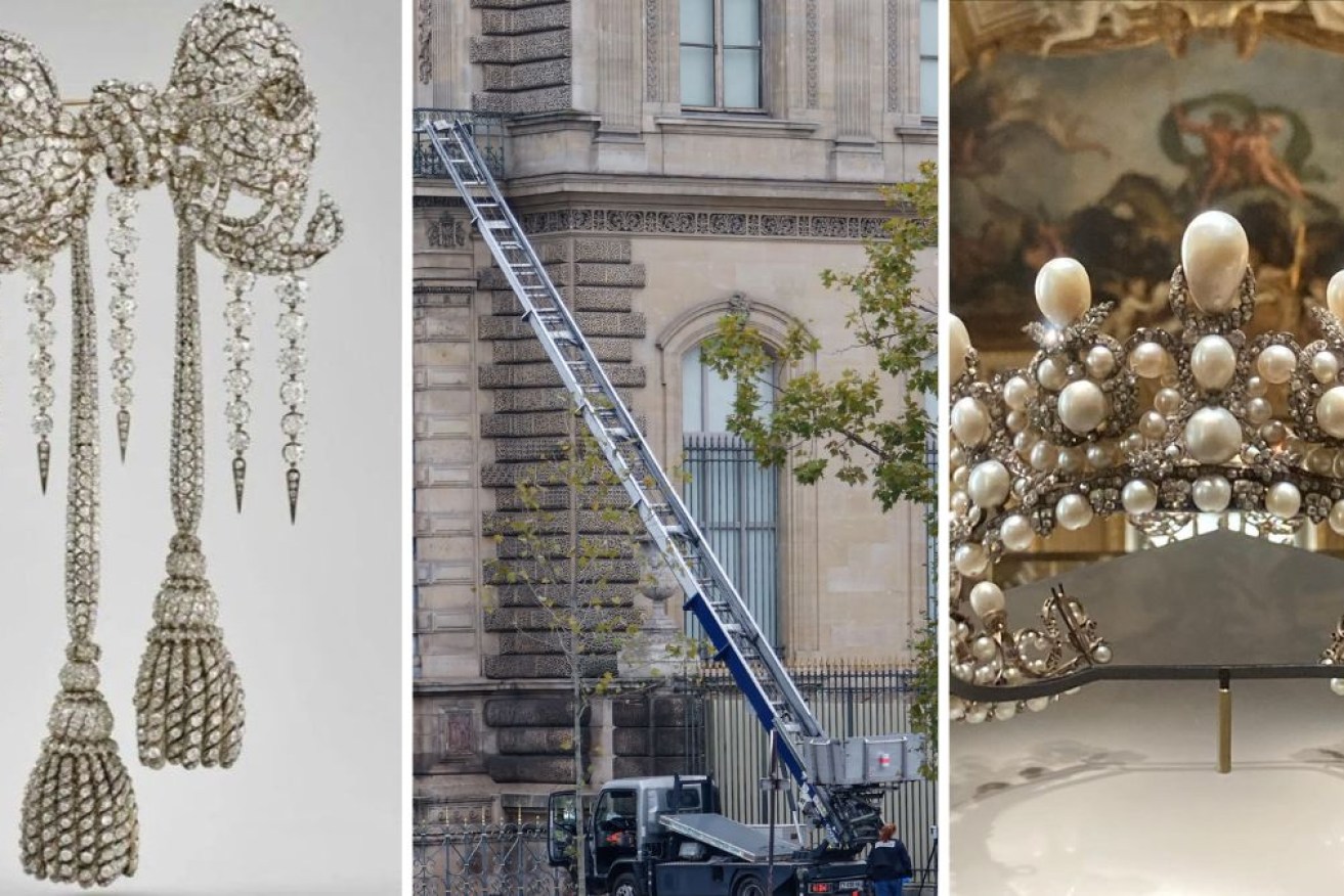 Thieves stole nine priceless items from the Louvre in just minutes on Sunday.