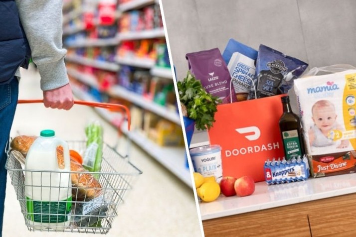 Shoppers pay hefty premium for app groceries
