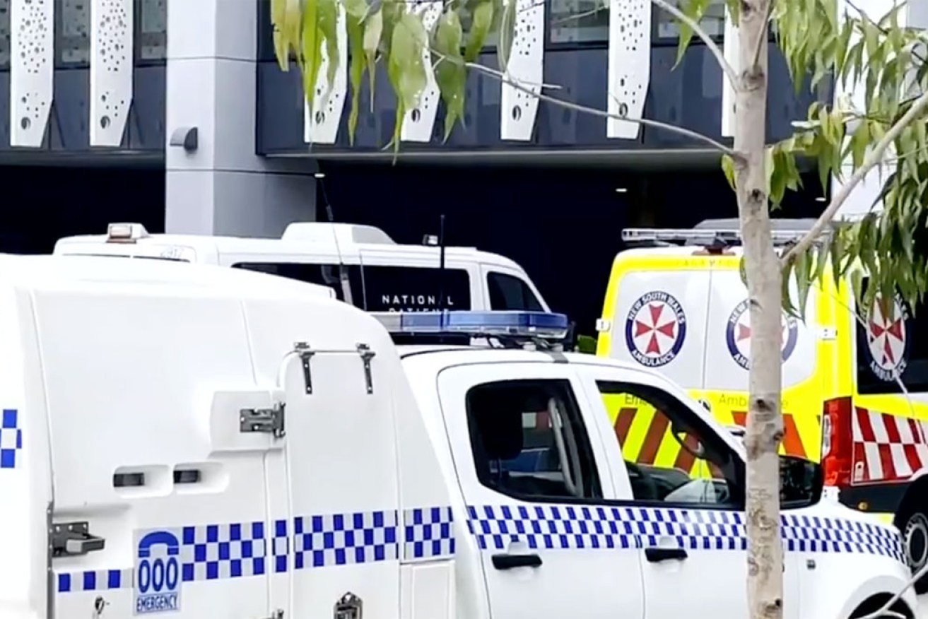 Sutherland Hospital's medical gasses were allegedly shut off in the early hours of the morning. <i>Photo: Nine News</i>