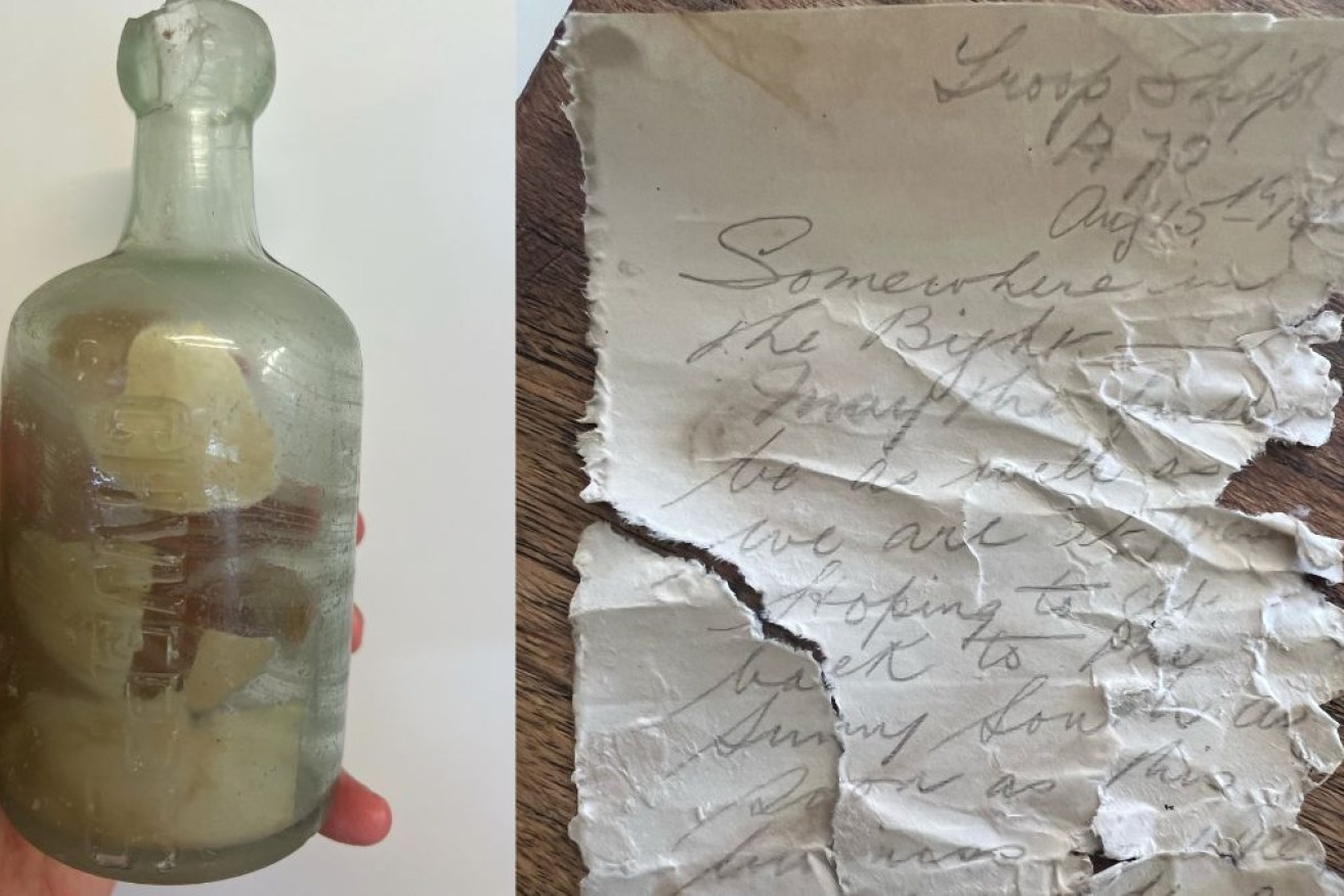 The two soldiers on their way to WW1 battlefields were in good spirits when they left the messages.