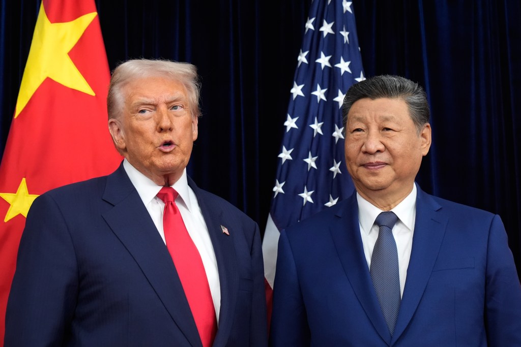 Donald Trump and Xi Jinping
