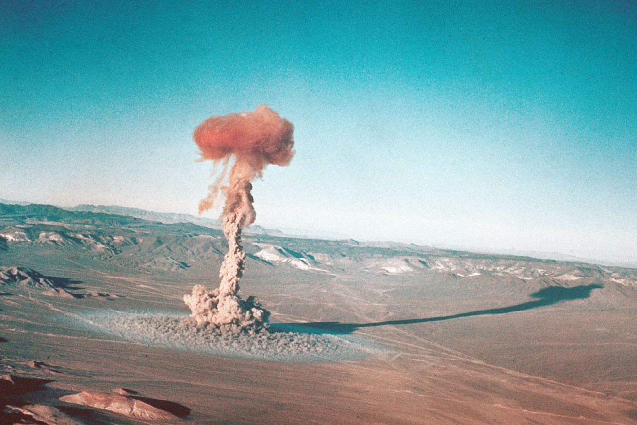 The US conducted nuclear test explosions from the 1950s to 1980s. <i>Photo: AP</i>