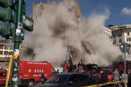 Worker dies after mediaeval tower collapses
