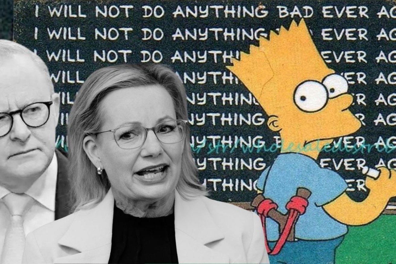 Like Bart Simpson repeating his lines, our political parties refuse to learn the obvious.
