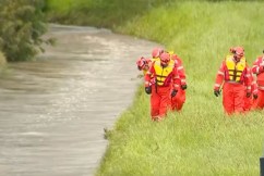 Woman and child drown in suburban creek