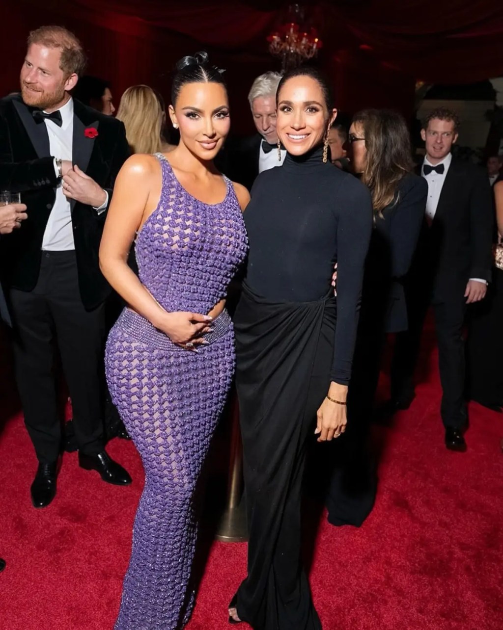 Meghan Markle and Kim Kardashian