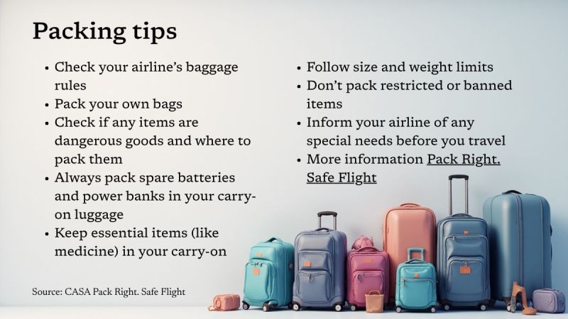 earbuds luggage