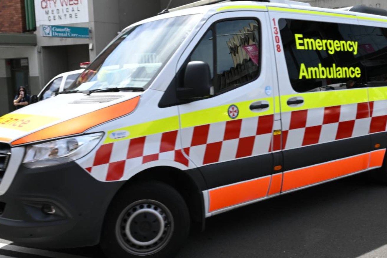 Police crash investigators are examining the scene after a speedway car ploughed into a crowd