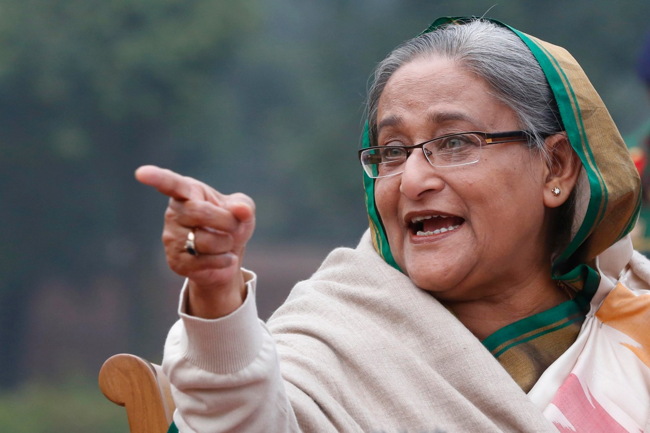 Ousted prime minister Sheikh Hasina has been sentenced to death over a crackdown on unrest.