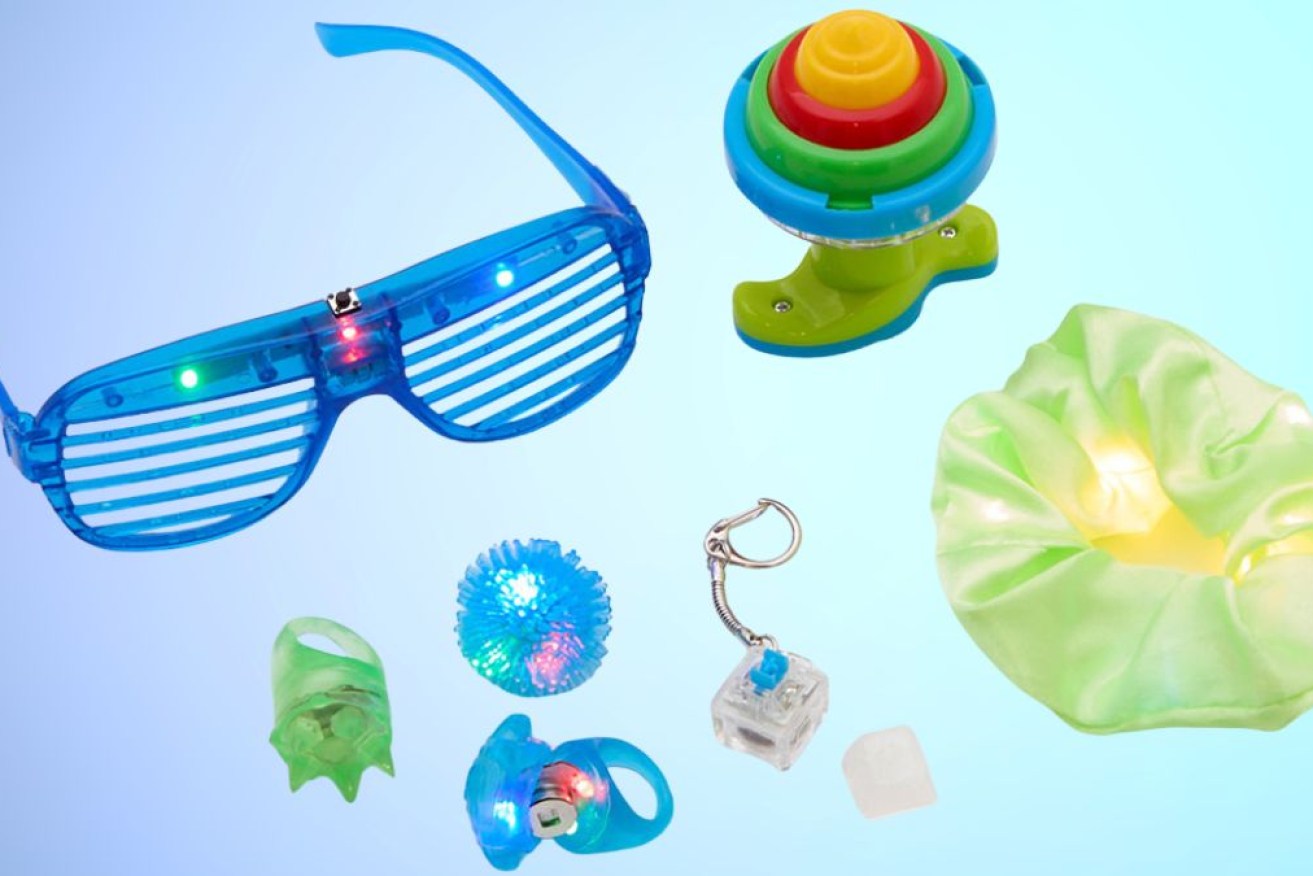 Toys bought from Shein that failed the button-battery safety tests. <i>Photo: Choice</i>